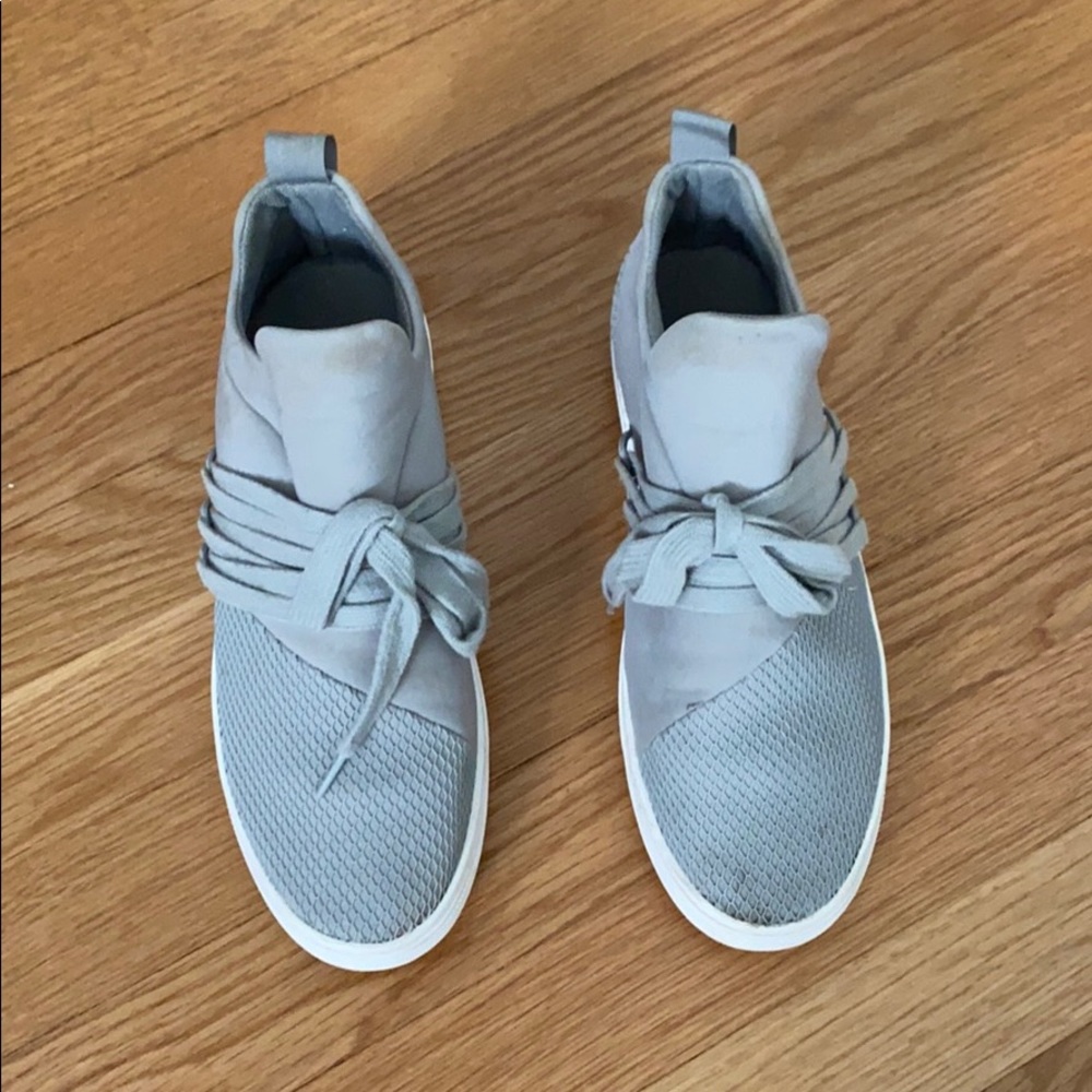 Steve Madden Gray Lancer Sneakers